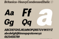 Britanica-HeavyCondensedItalic