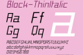 Block-ThinItalic