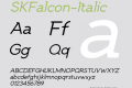 SKFalcon-Italic