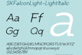 SKFalconLight-LightItalic