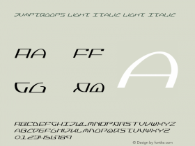 Jumptroops Light Italic