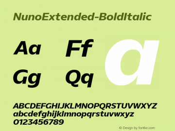 NunoExtended-BoldItalic