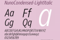 NunoCondensed-LightItalic