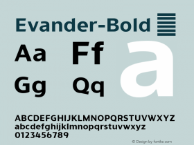 Evander-Bold