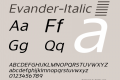 Evander-Italic