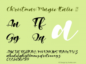 ChristmasMagic-Italic
