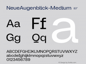 NeueAugenblick-Medium