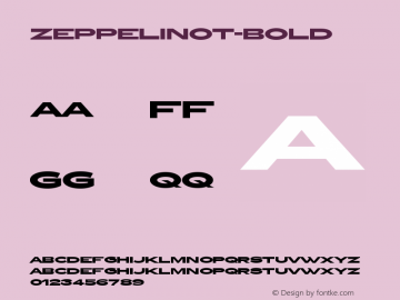 ZeppelinOT-Bold