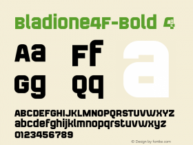 BladiOne4F-Bold