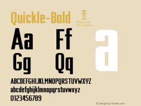 Quickle-Bold