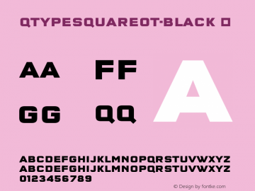 QTypeSquareOT-Black