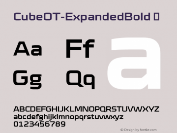 CubeOT-ExpandedBold