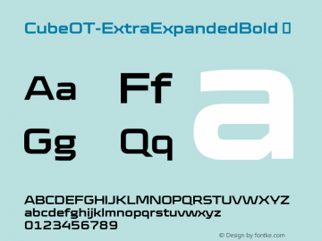 CubeOT-ExtraExpandedBold