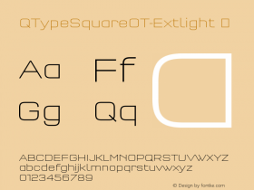 QTypeSquareOT-Extlight