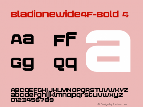 BladiOneWide4F-Bold