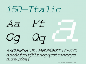 150-Italic