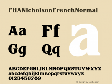 FHANicholsonFrenchNormal