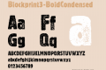 Blockprint3-BoldCondensed