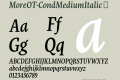 MoreOT-CondMediumItalic