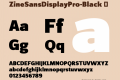 ZineSansDisplayPro-Black