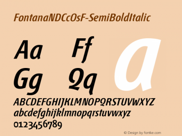 FontanaNDCcOsF-SemiBoldItalic