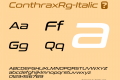 ConthraxRg-Italic