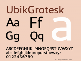 UbikGrotesk