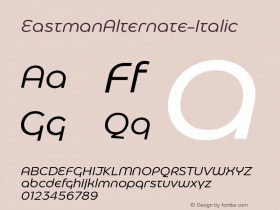 EastmanAlternate-Italic