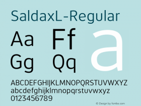 SaldaxL-Regular