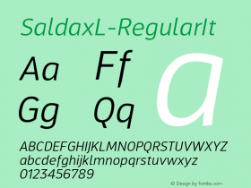 SaldaxL-RegularIt