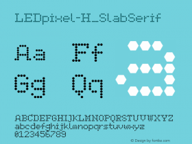 LEDpixel-H_SlabSerif