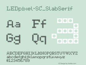 LEDpixel-SC_SlabSerif