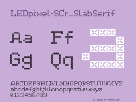 LEDpixel-SCr_SlabSerif