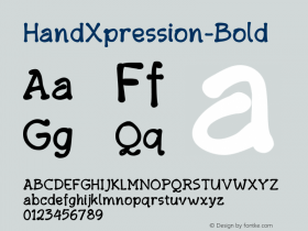 HandXpression-Bold