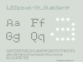 LEDpixel-St_SlabSerif