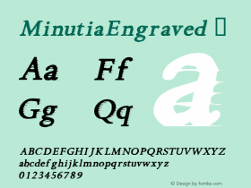 MinutiaEngraved