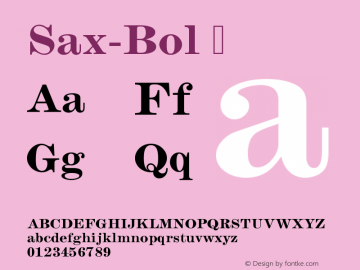 Sax-Bol