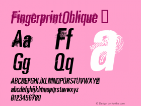 FingerprintOblique