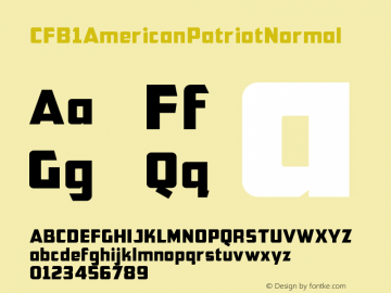 CFB1AmericanPatriotNormal