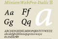 MinionWebPro-Italic