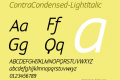 ContraCondensed-LightItalic