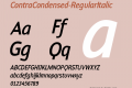 ContraCondensed-RegularItalic