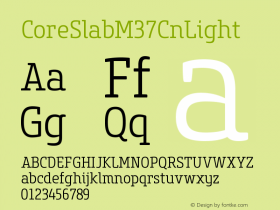 CoreSlabM37CnLight