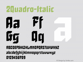 2Quadro-Italic