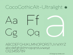 CocoGothicAlt-Ultralight