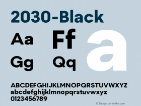 2030-Black