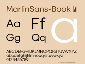 MarlinSans-Book