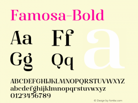 Famosa-Bold