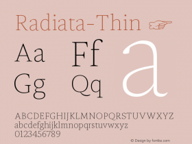 Radiata-Thin