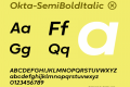 Okta-SemiBoldItalic